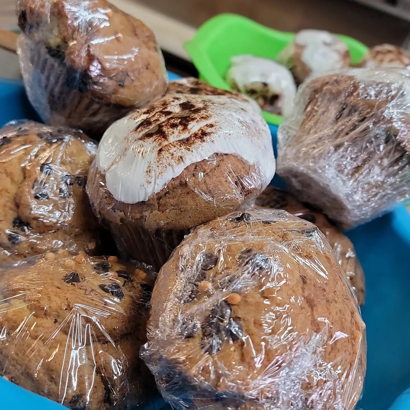 High protein muffins